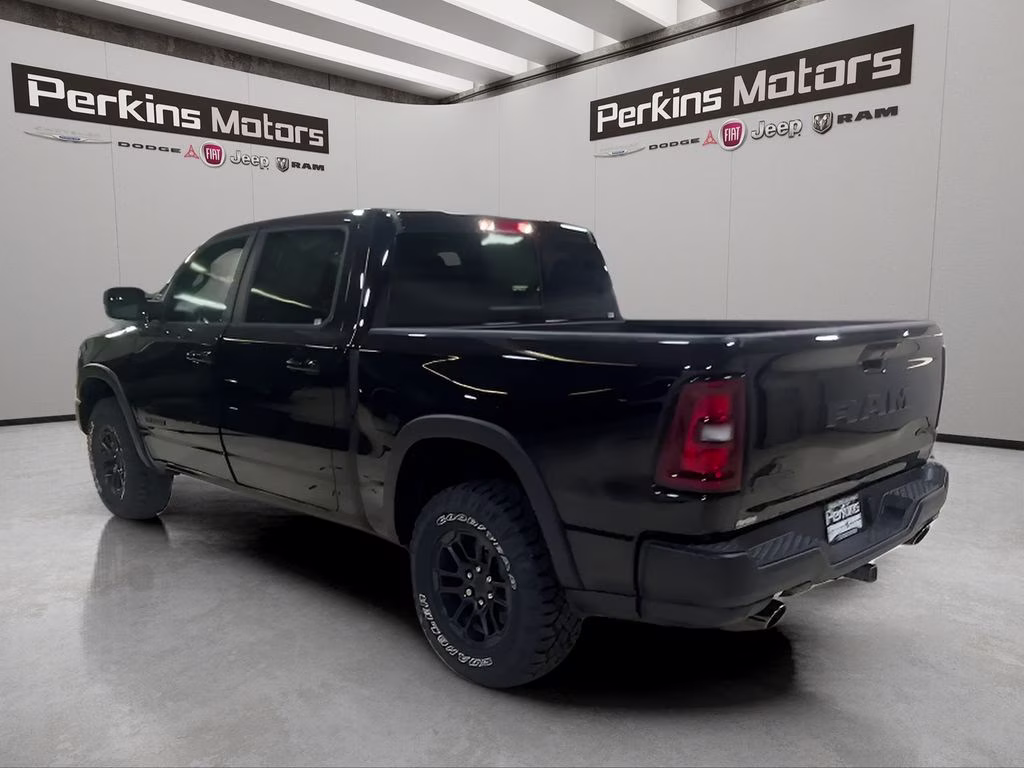 2026 Diamond Black Crystal Pearlcoat Ram 1500 Rebel 4X4 Truck