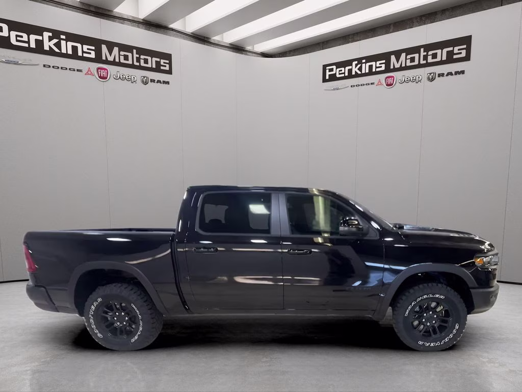 2026 Diamond Black Crystal Pearlcoat Ram 1500 Rebel 4X4 Truck