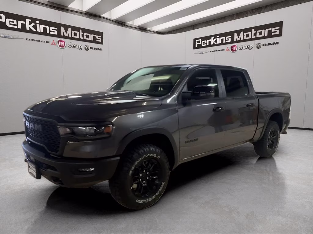 2026 Granite Crystal Metallic Clearcoat Ram 1500 Rebel 4X4 Truck