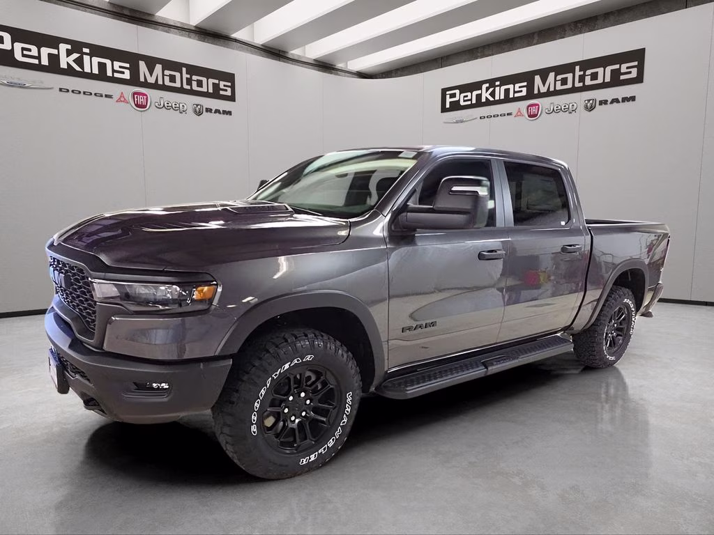 2026 Granite Crystal Metallic Clearcoat Ram 1500 Rebel 4X4 Truck
