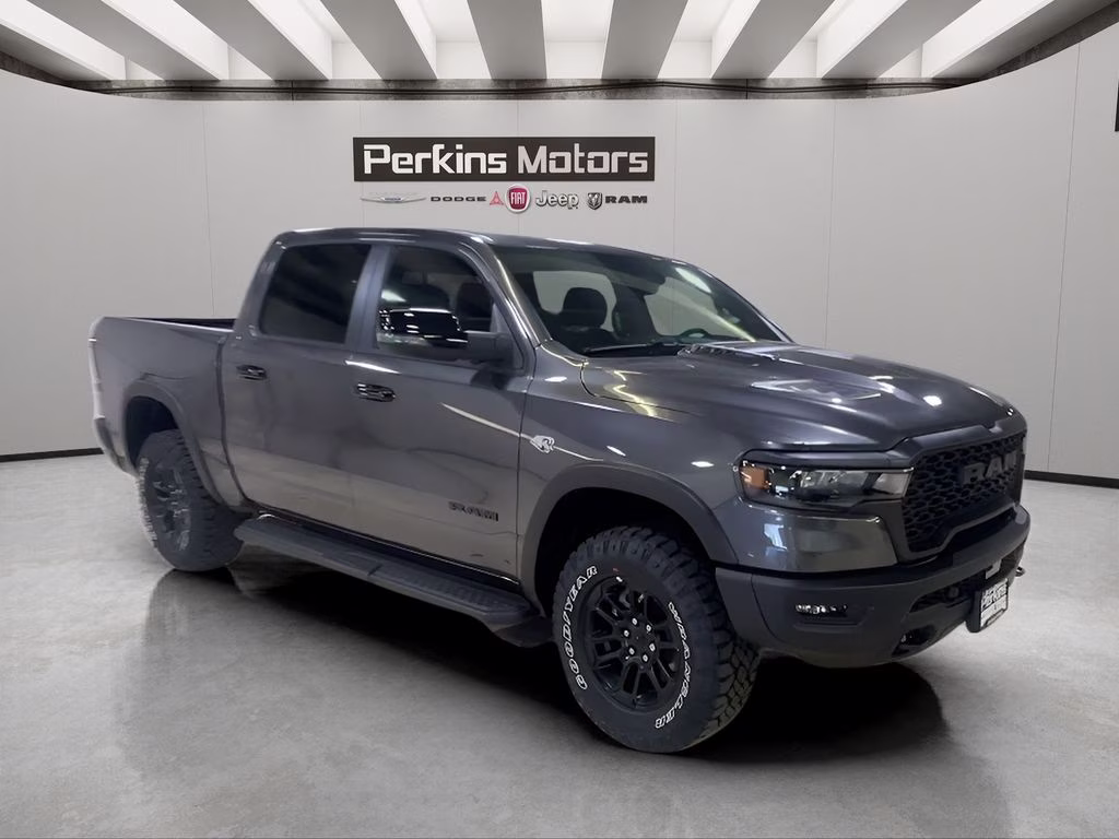 2026 Granite Crystal Metallic Clearcoat Ram 1500 Rebel 4X4 Truck