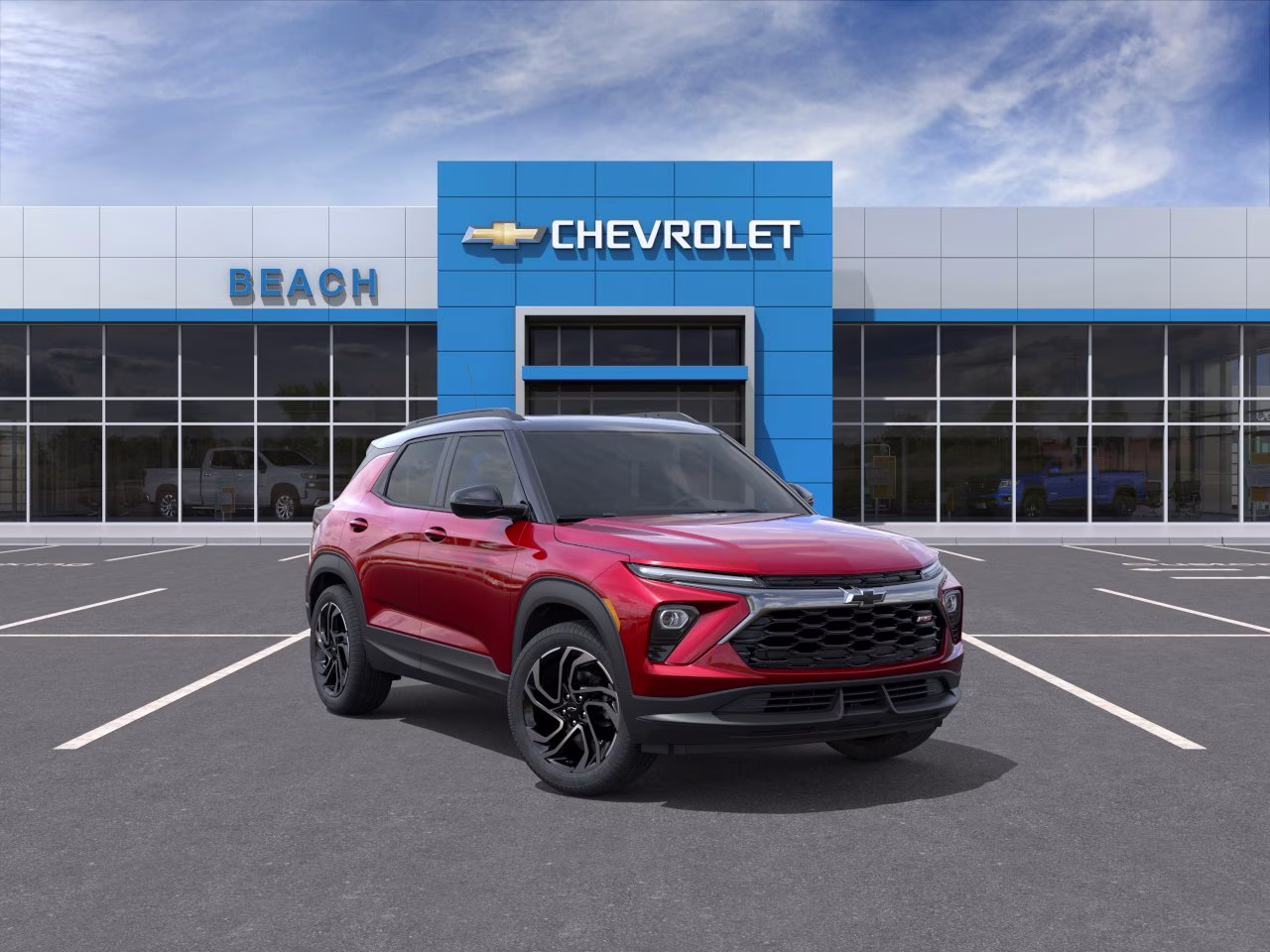 2026 Apex Red Chevrolet Trailblazer RS FWD SUV