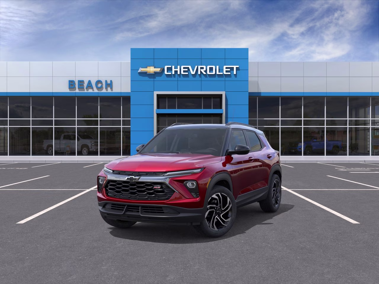 2026 Apex Red Chevrolet Trailblazer RS FWD SUV