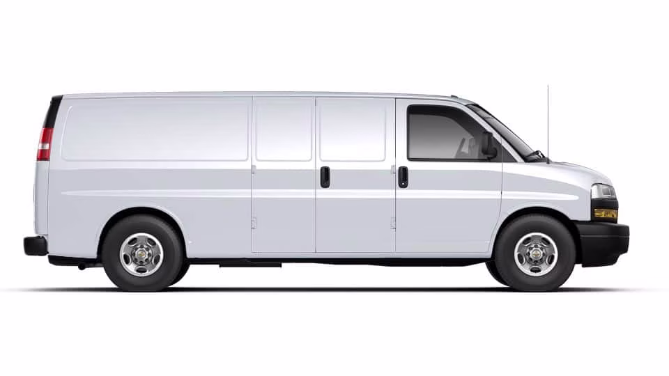 2026 White Chevrolet Express Cargo WT RWD 2500 Extended Wheelbase