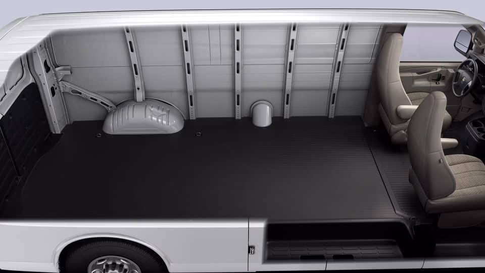 2026 White Chevrolet Express Cargo WT RWD 2500 Extended Wheelbase