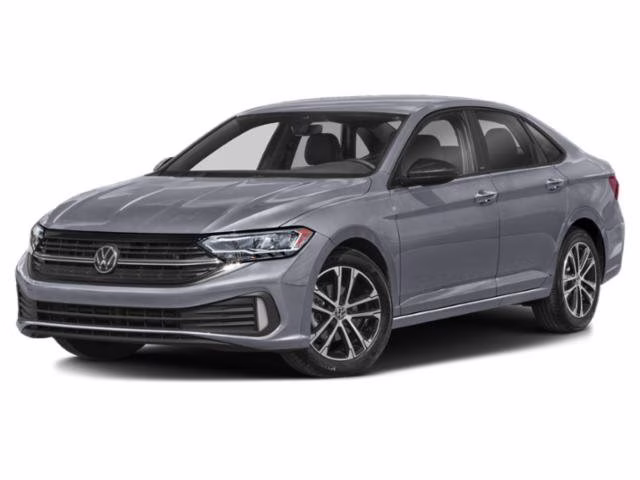 2023 Pure White Volkswagen Jetta 1.5T Sport FWD Sedan