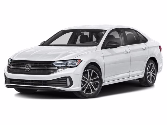 2023 Pure White Volkswagen Jetta Sport FWD Sedan