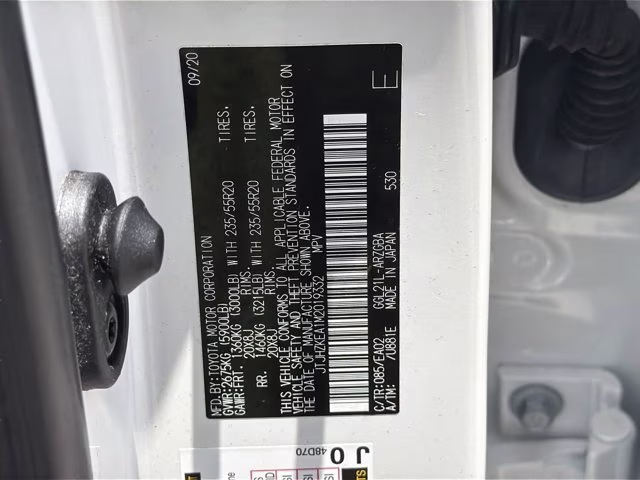 2021 Eminent White Pearl Lexus RX 350L FWD SUV