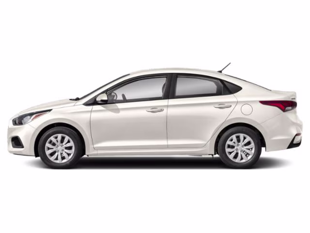 2021 Frost White Pearl Hyundai Accent SE FWD Sedan