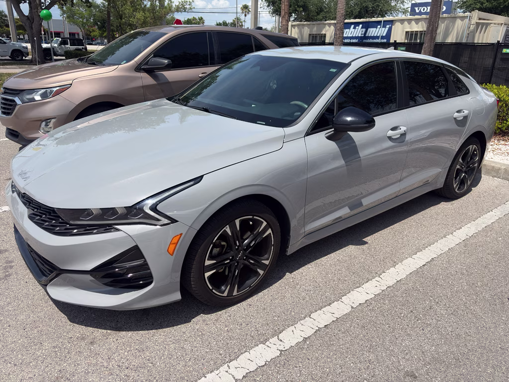 2023 Wolf Gray Kia K5 GT-Line FWD Sedan
