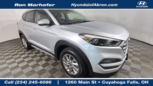 2017 Molten Silver Hyundai Tucson SE Plus AWD SUV