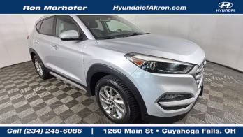 2017 Molten Silver Hyundai Tucson SE Plus AWD SUV