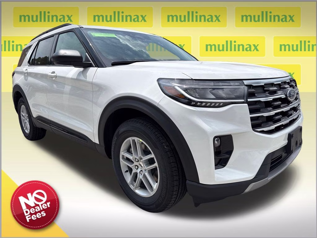 2026 Star White Metallic TC Ford Explorer Active RWD SUV