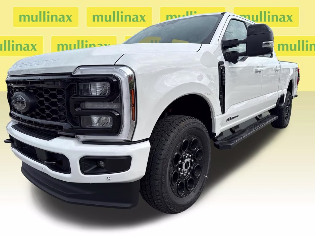 2026 Star White Metallic Tri-Coat Ford Super Duty F-250 SRW Lariat 4X4 Truck