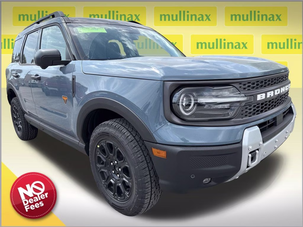 2026 Azure Gray Met Tri-Coat Ford Bronco Sport Badlands 4X4 SUV