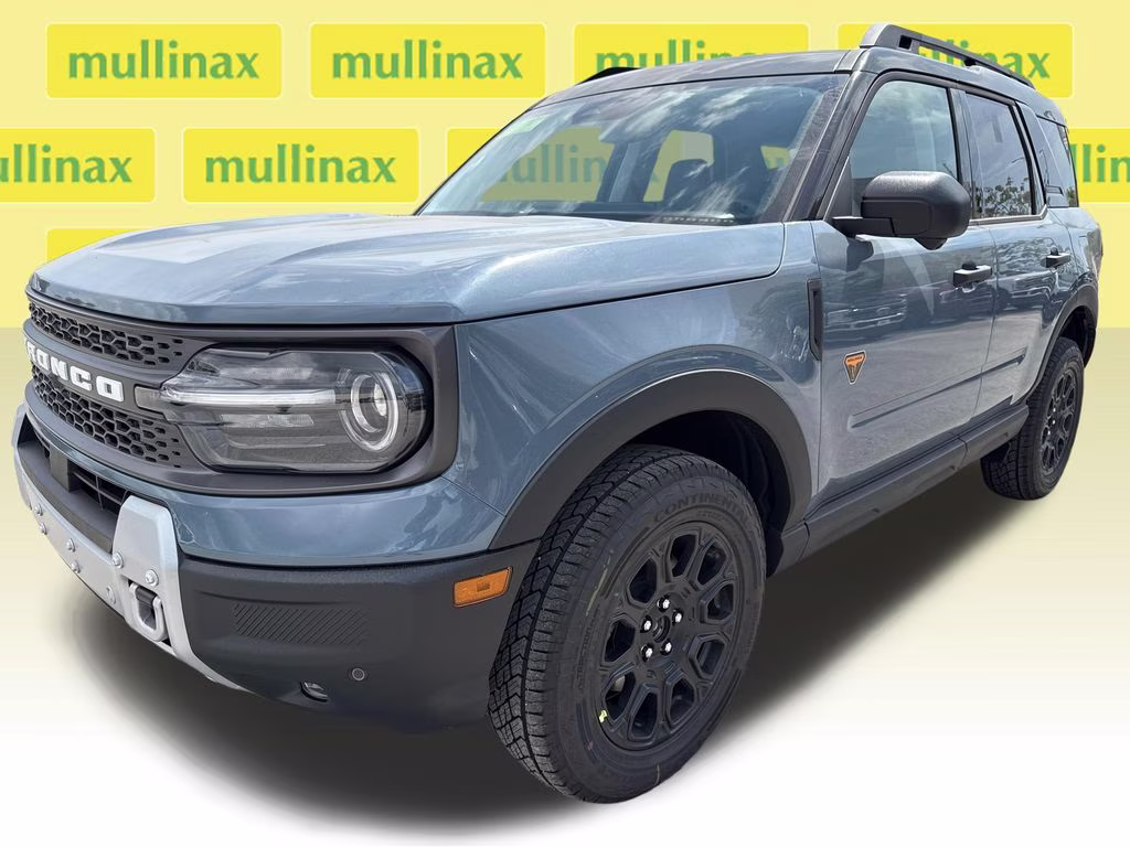 2026 Azure Gray Met Tri-Coat Ford Bronco Sport Badlands 4X4 SUV
