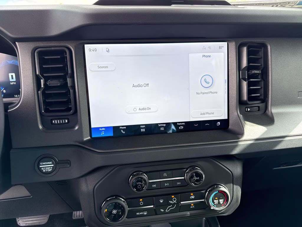2026 Avalanche Gray Ford Bronco Base 4X4 SUV