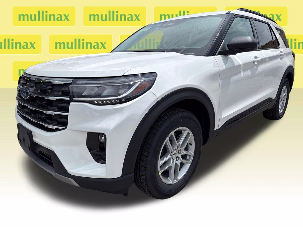2026 Star White Metallic TC Ford Explorer Active RWD SUV