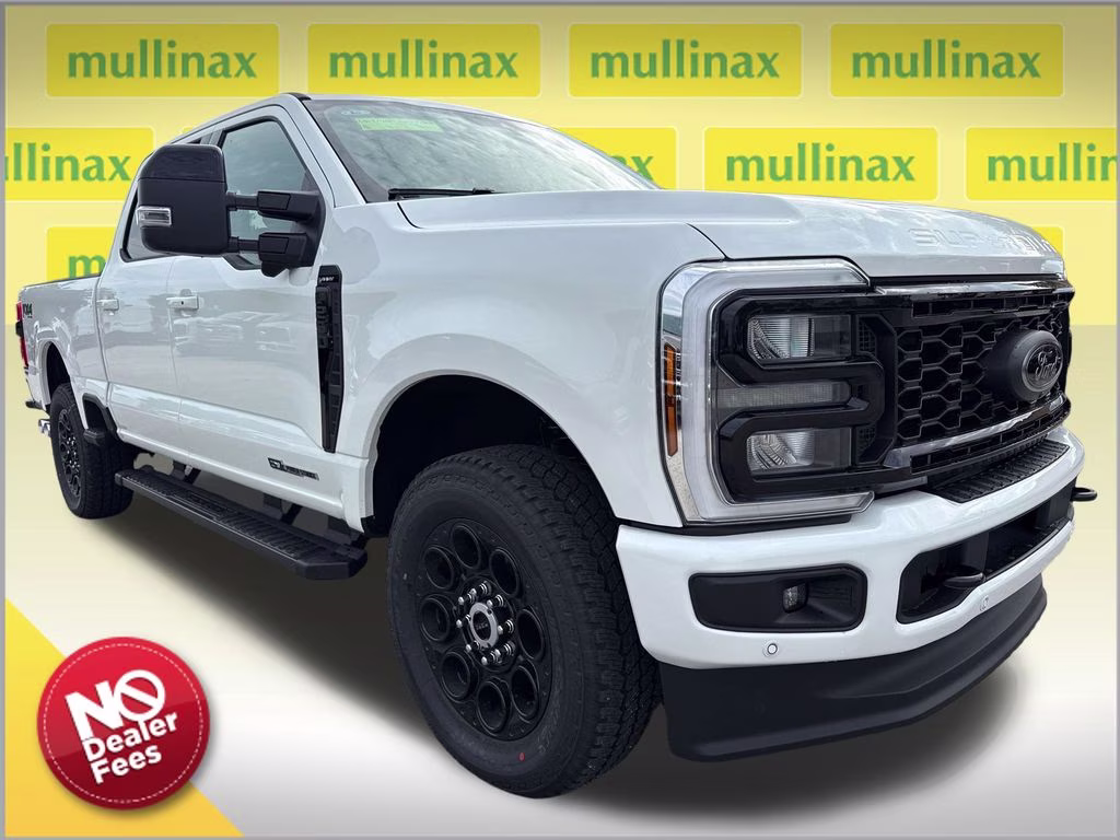 2026 Star White Metallic Tri-Coat Ford Super Duty F-250 SRW Lariat 4X4 Truck