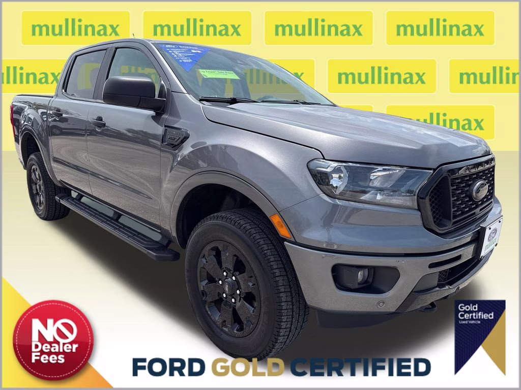 2021 Carbonized Gray Metallic Ford Ranger XLT 4X4 Truck