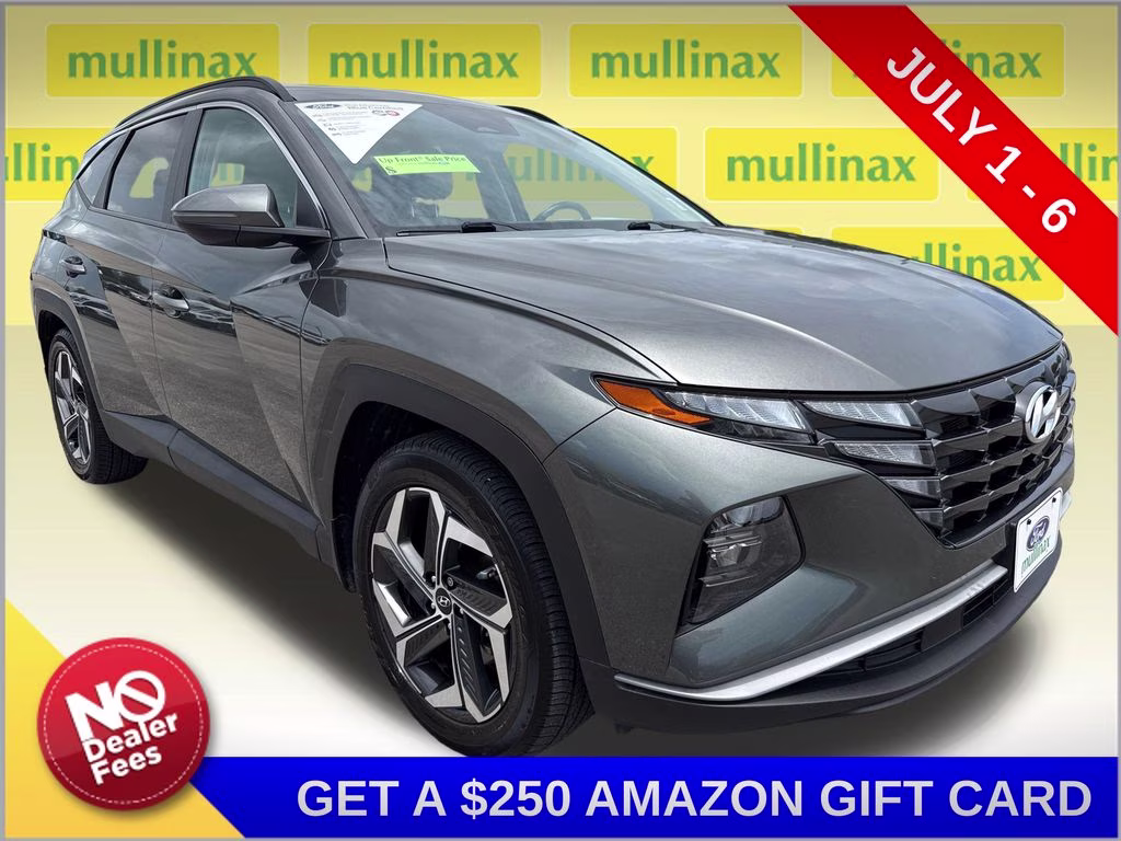 2023 Amazon Gray Hyundai Tucson SEL FWD SUV