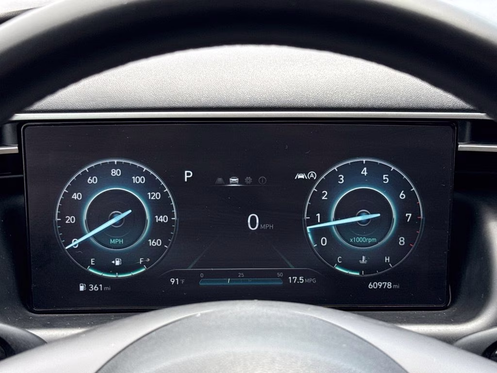 2023 Amazon Gray Hyundai Tucson SEL FWD SUV