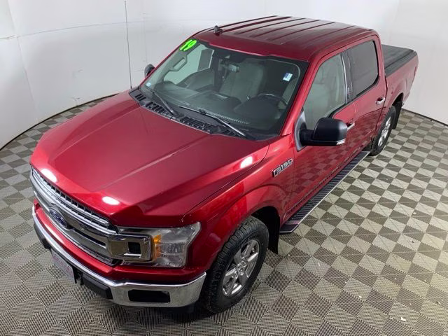 2019 Ruby Red Metallic Tinted Clearcoat Ford F-150 XLT 4X4 Truck
