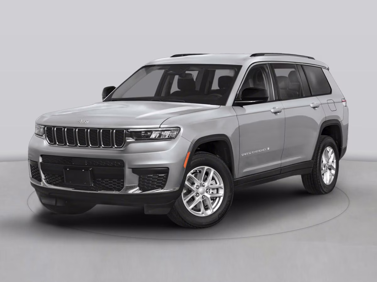 2024 Bright White Clearcoat Jeep Grand Cherokee L Altitude X 4X4 SUV
