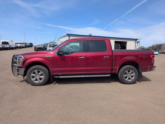 2019 Ruby Red Metallic Tinted Clearcoat Ford F-150 XLT 4X4 Truck
