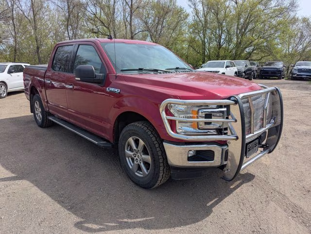 2019 Ruby Red Metallic Tinted Clearcoat Ford F-150 XLT 4X4 Truck