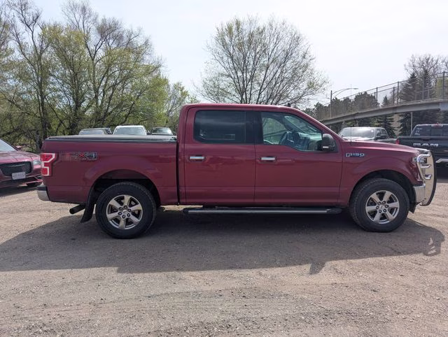 2019 Ruby Red Metallic Tinted Clearcoat Ford F-150 XLT 4X4 Truck