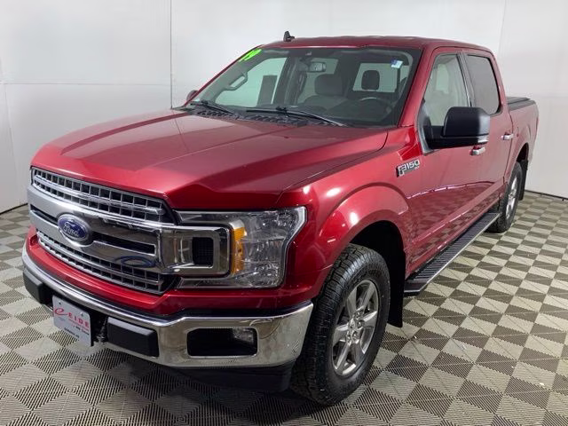 2019 Ruby Red Metallic Tinted Clearcoat Ford F-150 XLT 4X4 Truck