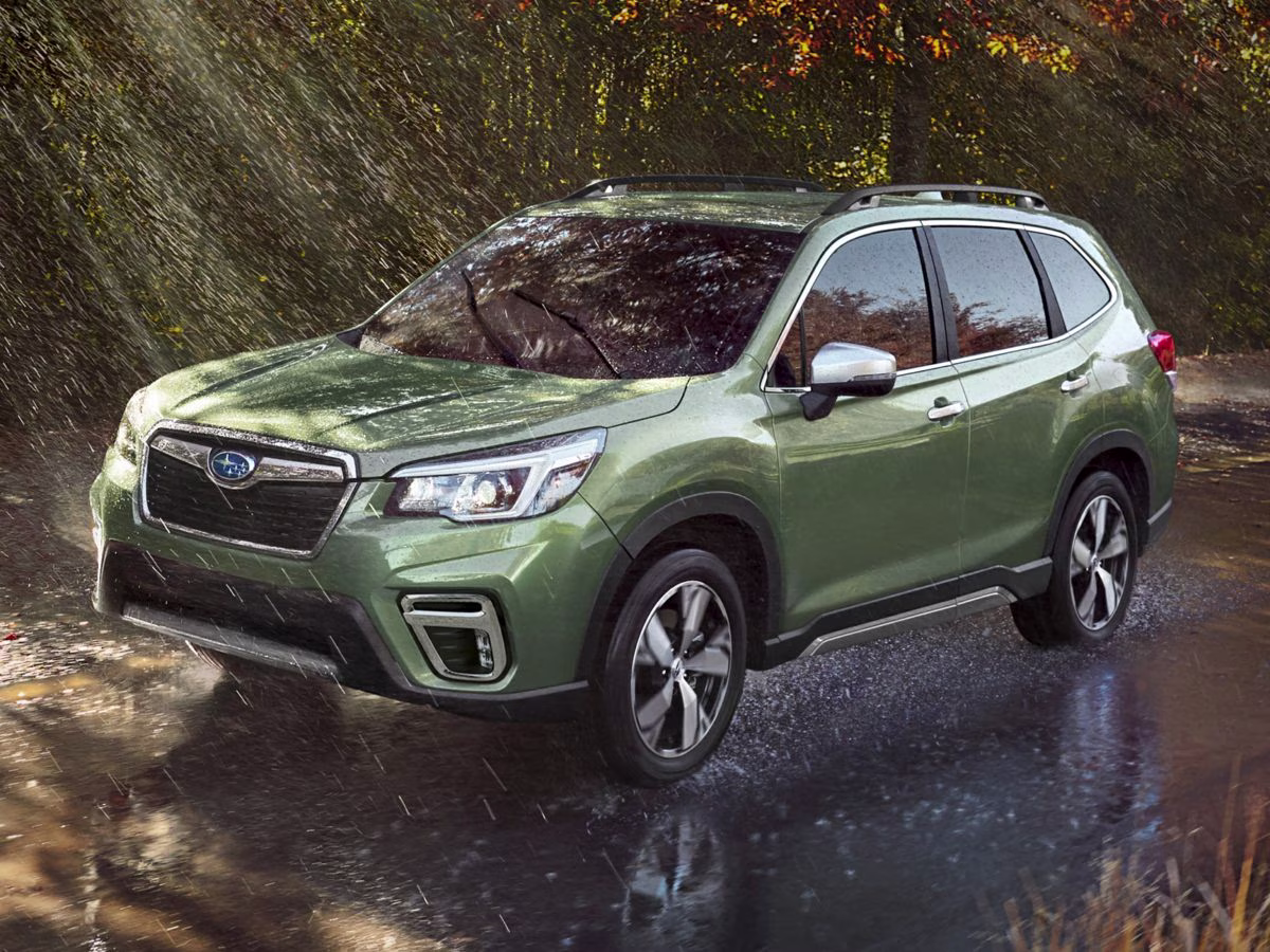 2021 Light Blue Subaru Forester Premium AWD SUV