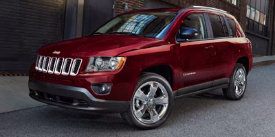 2011 White Jeep Compass Limited 4X4 SUV