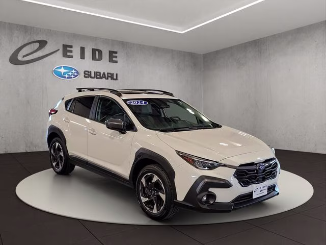 2024 Crystal White Pearl Subaru Crosstrek Limited AWD SUV