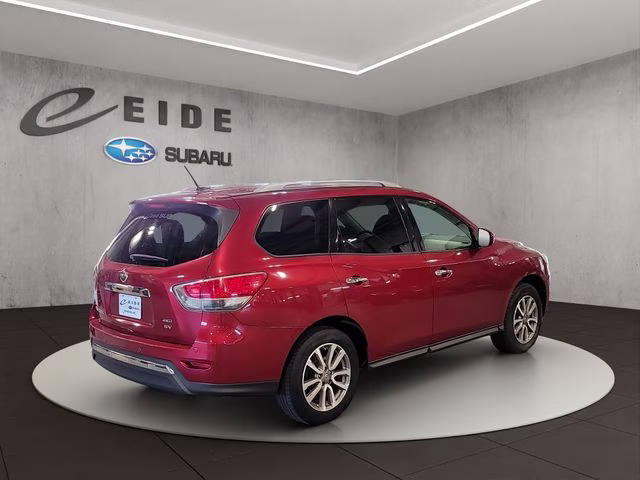 2014 Cayenne Red Pearl Nissan Pathfinder SV 4X4 SUV