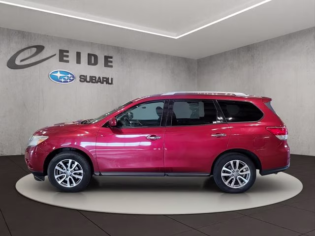 2014 Cayenne Red Pearl Nissan Pathfinder SV 4X4 SUV