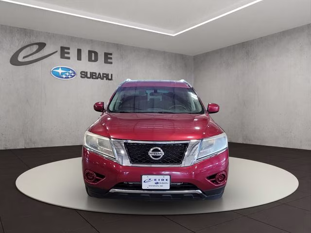 2014 Cayenne Red Pearl Nissan Pathfinder SV 4X4 SUV