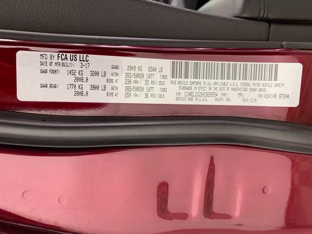 2017 Octane Red Pearlcoat Dodge Durango GT AWD SUV
