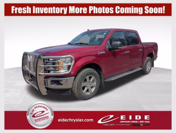 2019 Ruby Red Metallic Tinted Clearcoat Ford F-150 XLT 4X4 Truck