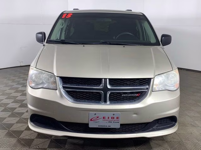 2013 Cashmere Pearlcoat Dodge Grand Caravan SE FWD Van