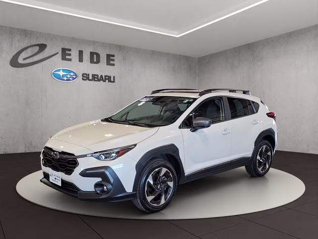 2024 Crystal White Pearl Subaru Crosstrek Limited AWD SUV
