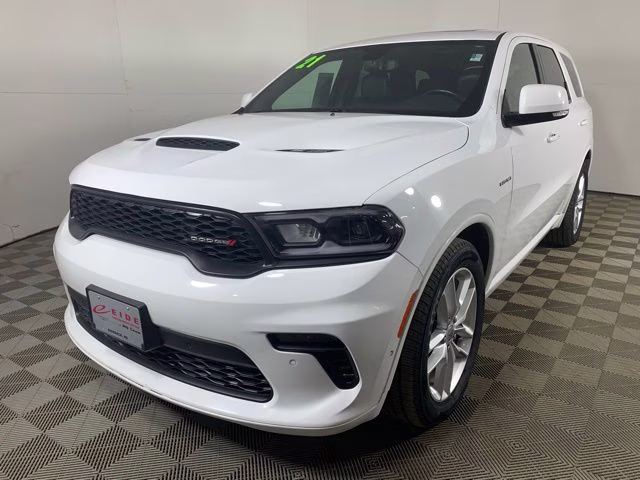 2021 White Knuckle Clearcoat Dodge Durango R/T AWD SUV
