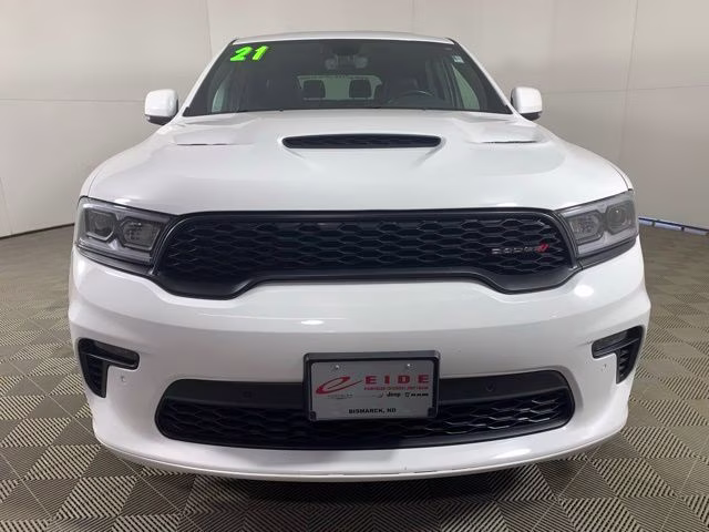 2021 White Knuckle Clearcoat Dodge Durango R/T AWD SUV