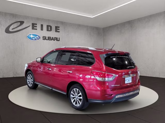 2014 Cayenne Red Pearl Nissan Pathfinder SV 4X4 SUV