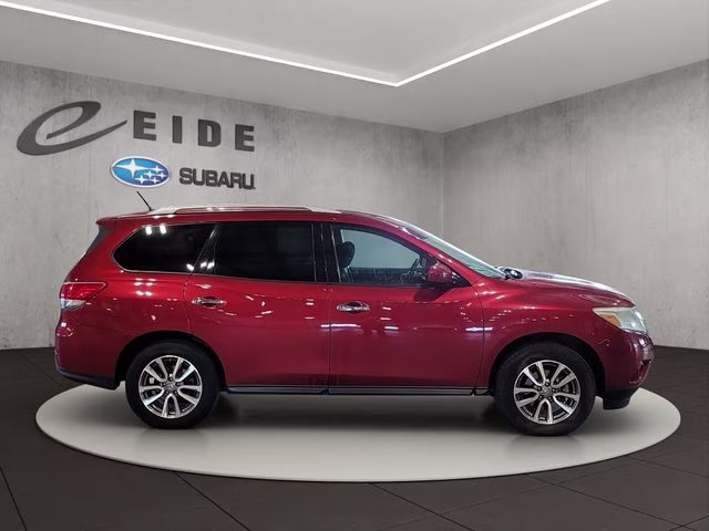 2014 Cayenne Red Pearl Nissan Pathfinder SV 4X4 SUV