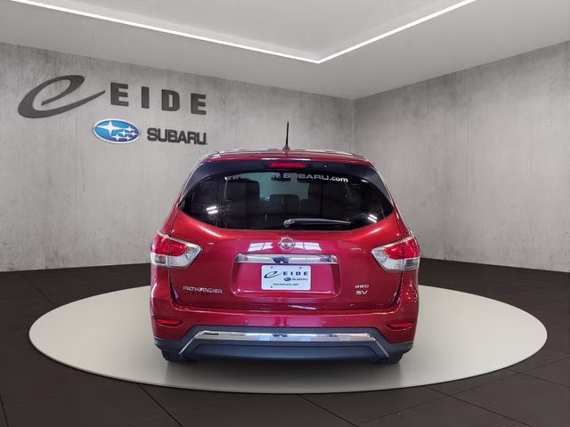 2014 Cayenne Red Pearl Nissan Pathfinder SV 4X4 SUV