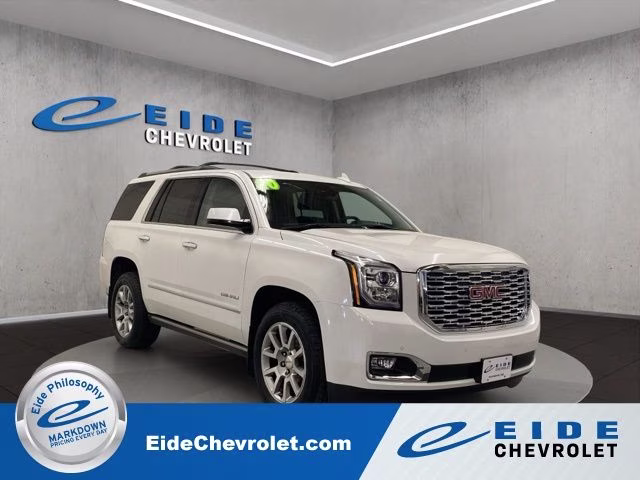 2020 White Frost Tricoat GMC Yukon Denali 4X4 SUV