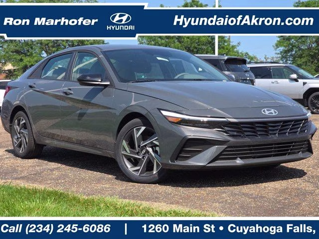 2025 Ecotronic Gray Hyundai Elantra SEL Sport FWD Sedan