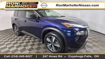 2024 Deep Ocean Blue Pearl/Super Black Nissan Rogue SL AWD SUV
